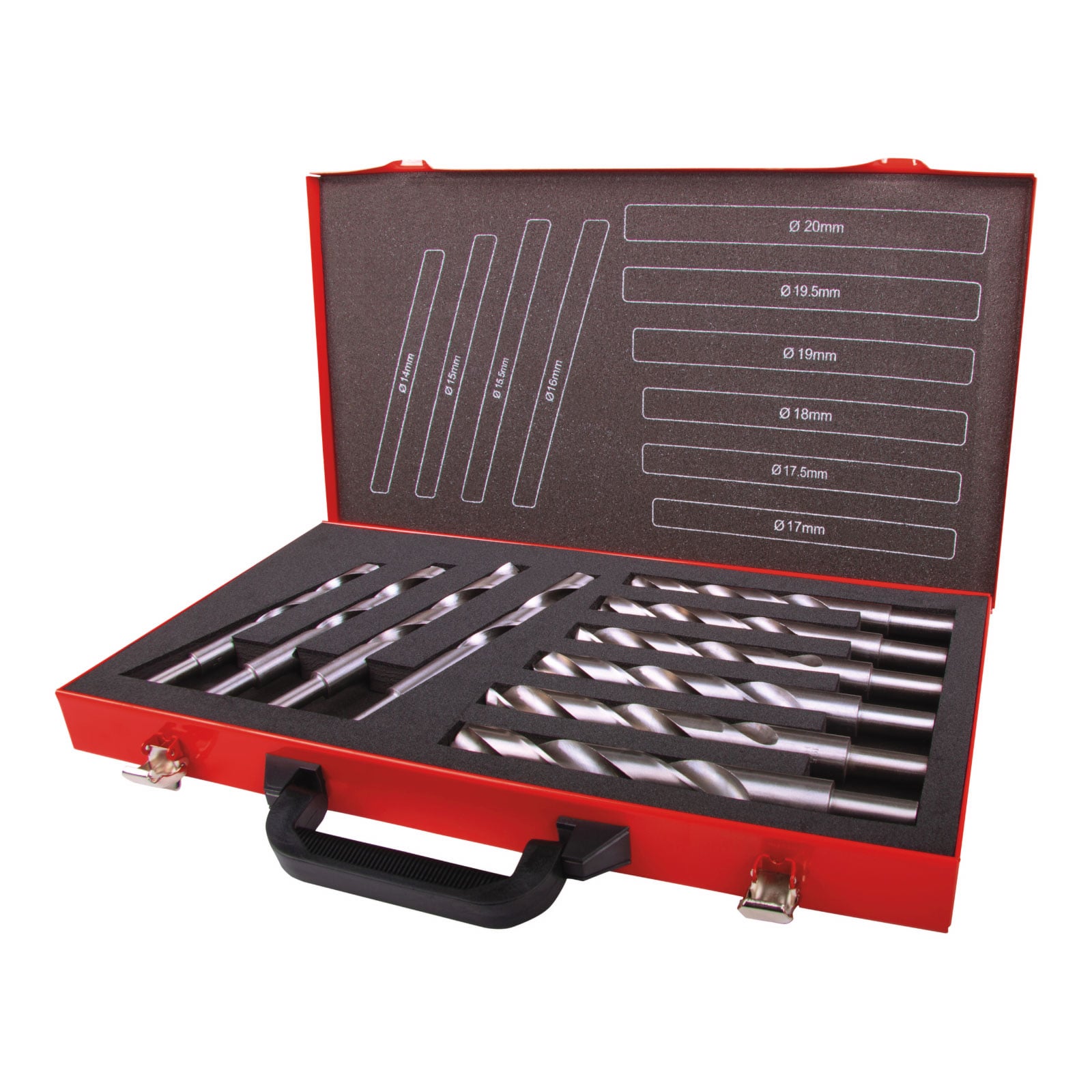 RUKO Spiralbohrer DIN 338 Typ N, HSS mit abgesetztem Schaft im Magazin - 2004201