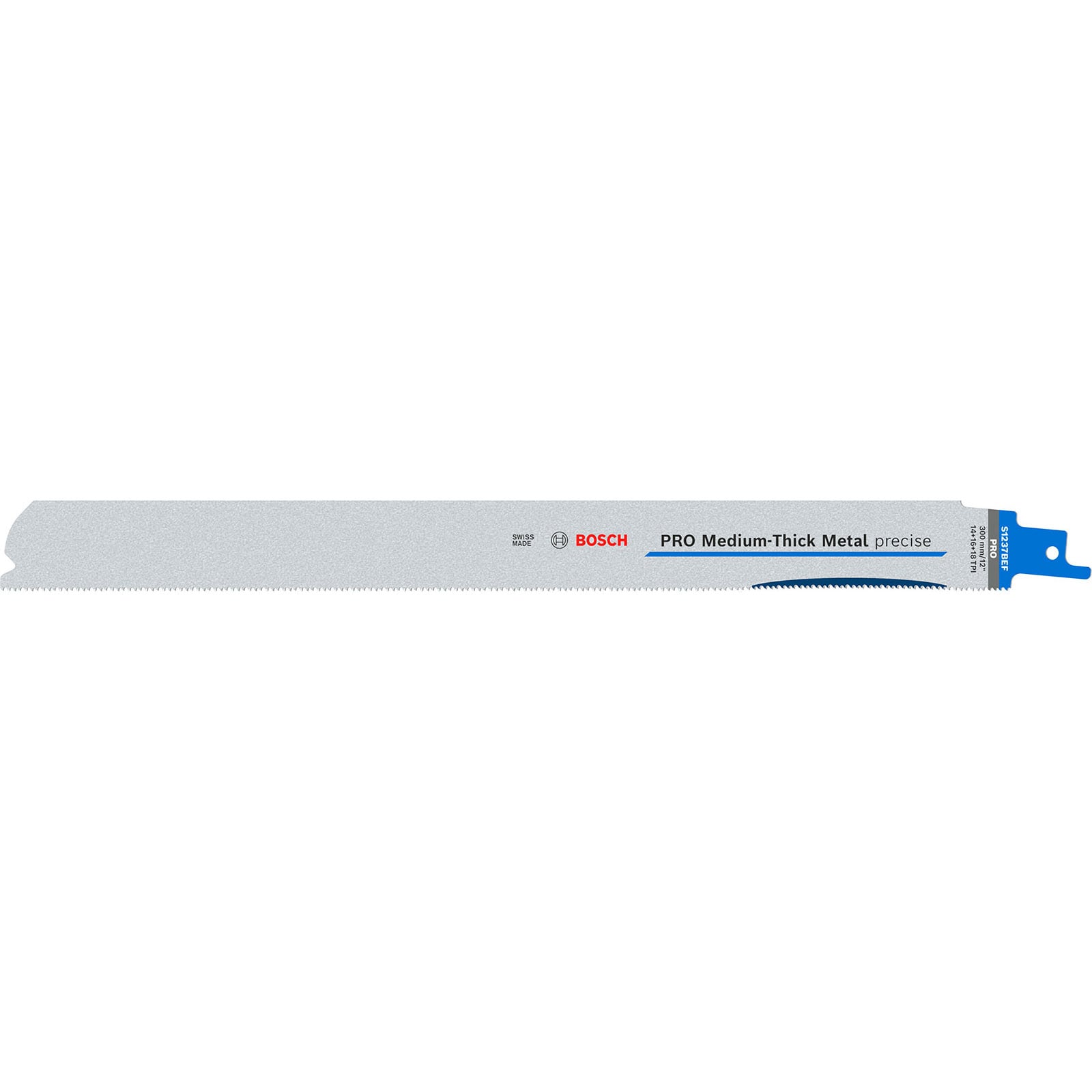Bosch PRO Medium-Thick Metal precise S1237BEF Blatt 1,1 x 25 x 300 mm 5-tlg. - 2608658996
