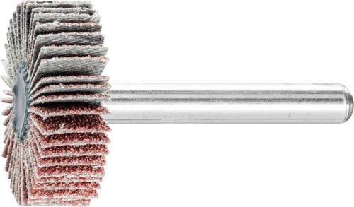 Fächerschleifer Ø30xH10mm K.60 Korund Schaft-D.6mm PFERD