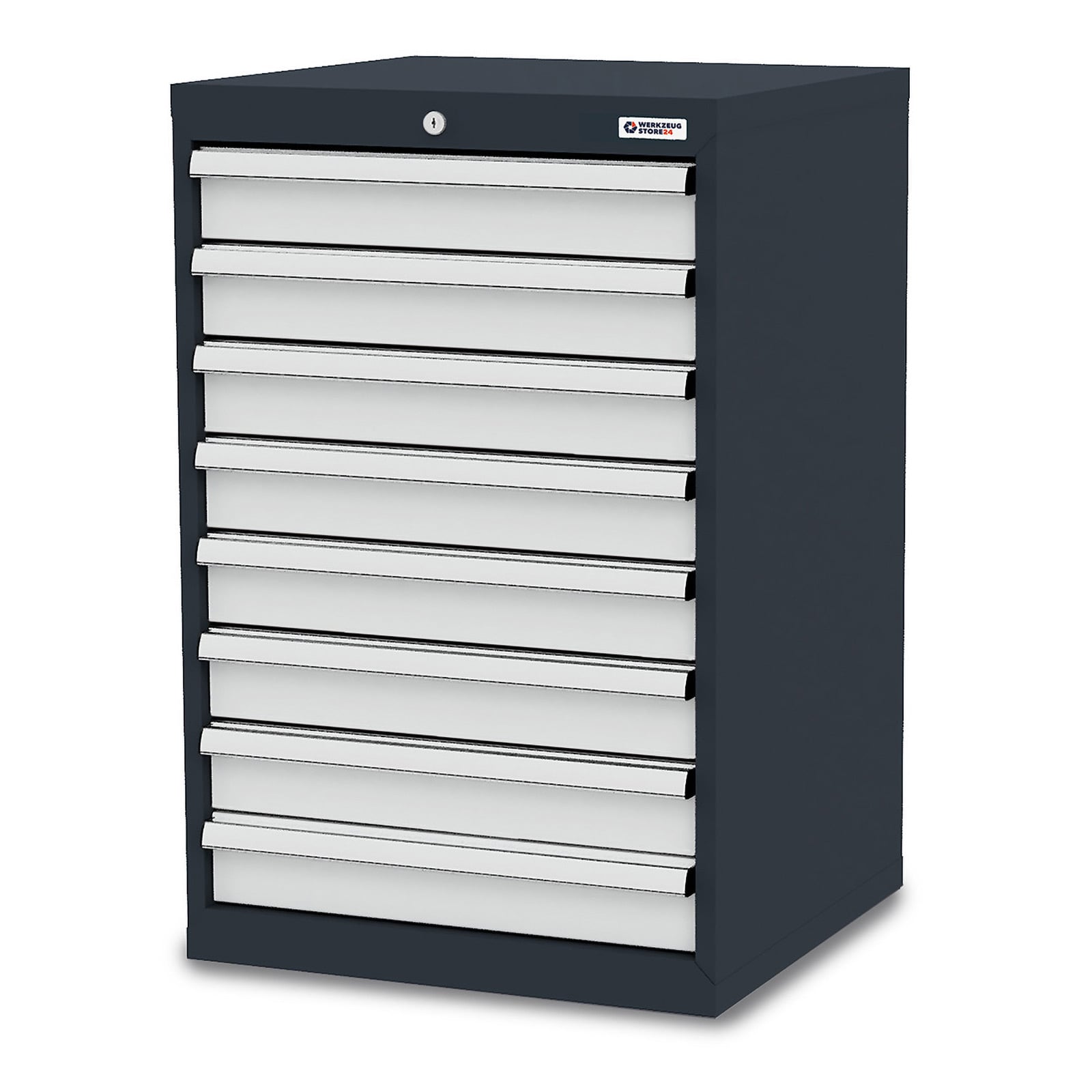 WS24 Schubladenschrank Schubladen: 8 x 100 B x T x H 600 x 575 x 920 mm - WS24-100199