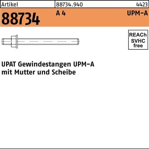 Ankerstange R 88734 UPM-A M8/110 A 4 20 Stück UPAT