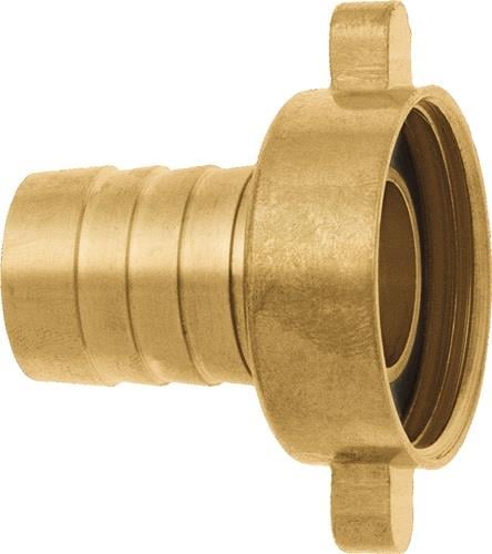 GEKA 2/3-Schlauchverschraubung Messing Schlauchgröße 13 mm - 262051