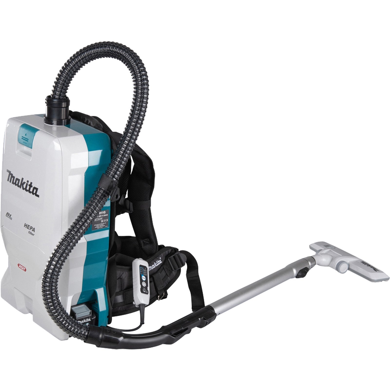 Makita Akku-Rucksackstaubsauger 40V max. Solo - VC011GZ
