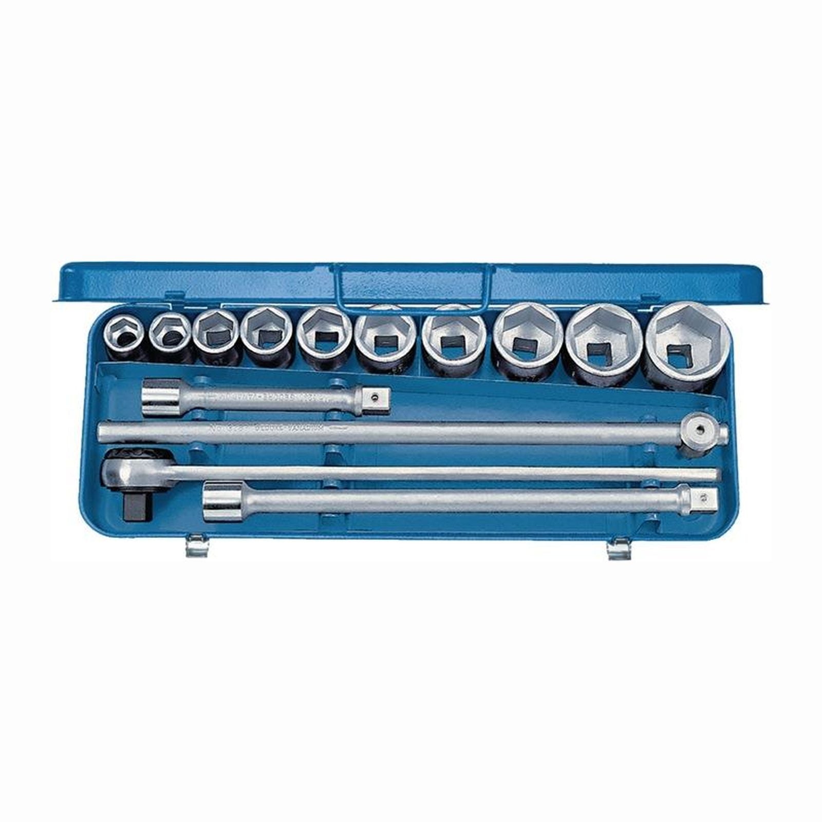 Gedore Steckschlüsselsatz 32 EMU-2 14tlg. 3/4″ SW 22-50 mm Anzahl Zähne 50 6-kant - 6280340