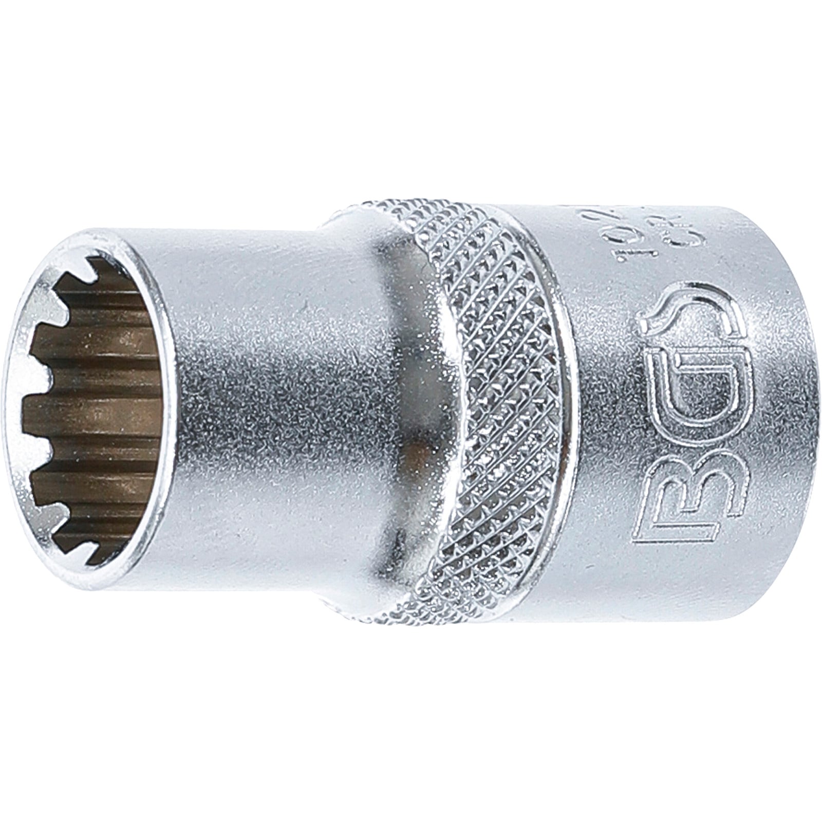 BGS Steckschlüssel-Einsatz Gear Lock Antrieb Innenvierkant 12,5 mm (1/2") SW 13 mm - 10213