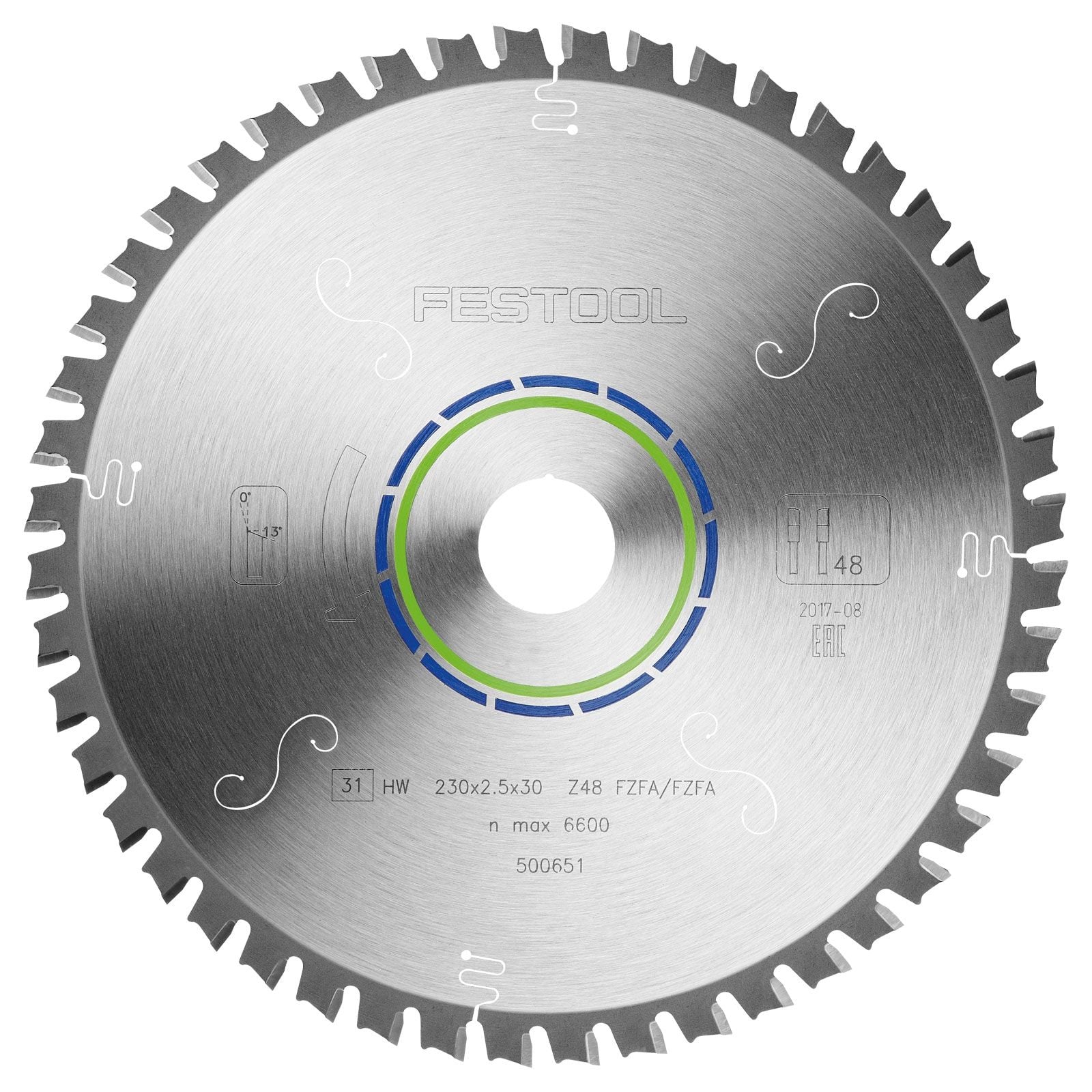 Festool Flachzahn-Sägeblatt 210 x 2,2 x 30 F36 - 493351