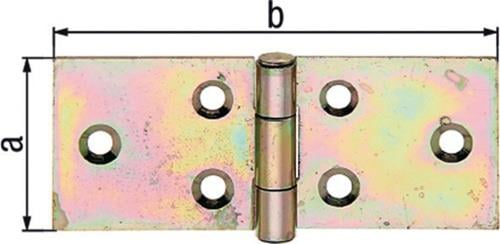 GAH Alberts Tischband H.121 mm B.offen 35 mm S.1,5 mm STA VA - 361310