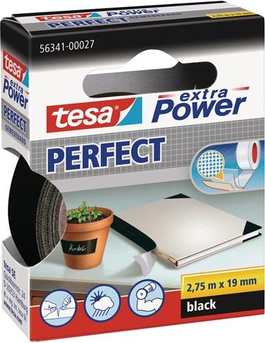 Tesa Gewebeband extra Power 56341 schwarz - 56341-00027-03