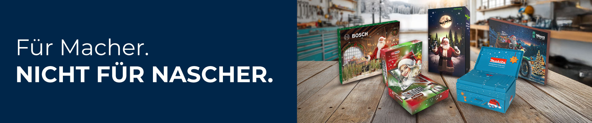 Kalender Werkzeugstore24 – Werkzeug für Macher, nicht für Nascher
