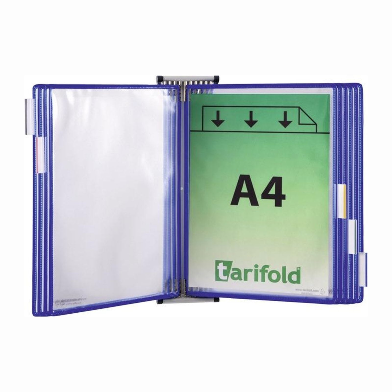 tarifold Wandhalter 5 Sichttafeln blau - 416161