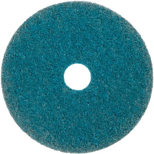 Vliesscheibe NDS 800 D.125mm very fine 180 blau m.Zentrierung KLINGSPOR