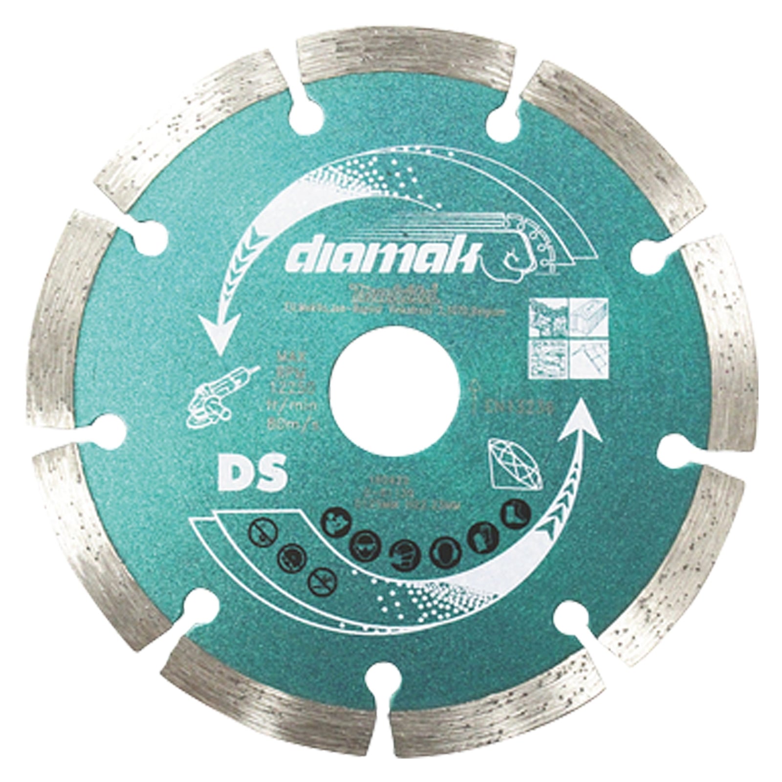 Makita 10x Diamantscheibe DIAMAK 125 mm - D-62169