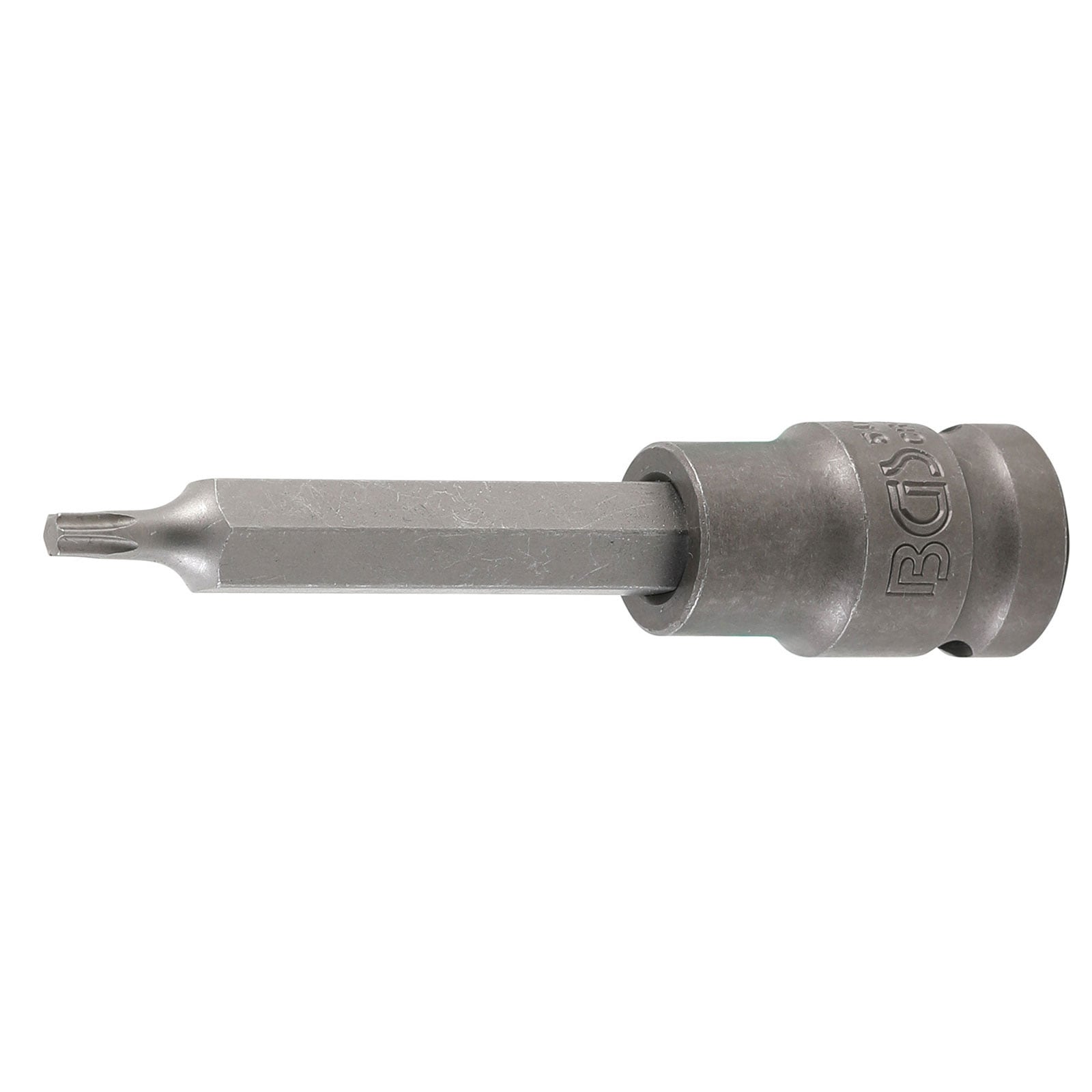 BGS Kraft-Bit-Einsatz Länge 100 mm Antrieb Innenvierkant 12,5 mm (1/2") T-Profil (für Torx) T25 - 5470
