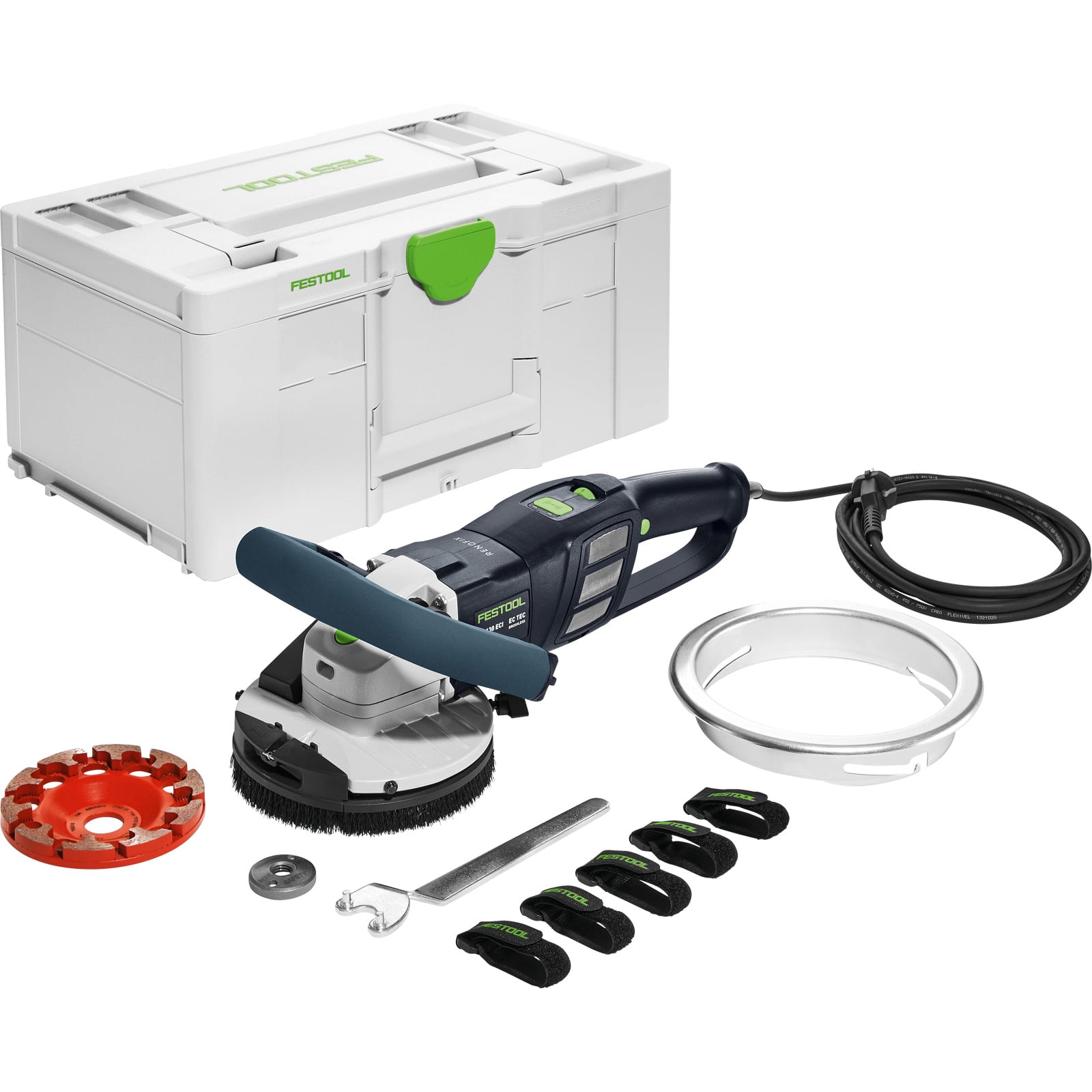 Festool Sanierungsschleifer RG 130 ECI-Set DIA AB RENOFIX 1.600 W im Systainer - 577060