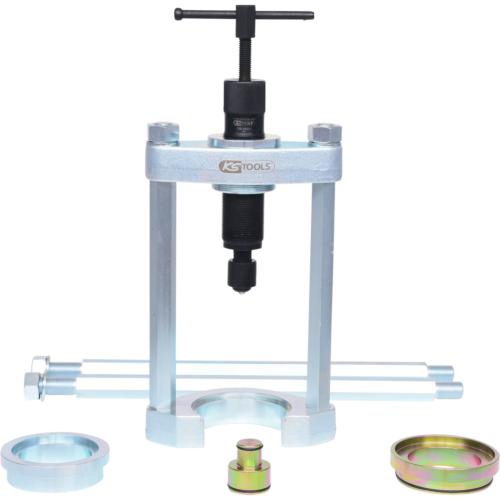 KS TOOLS Universal-Pressrahmen mit Hydraulikspindel 6tlg. - 700.1750