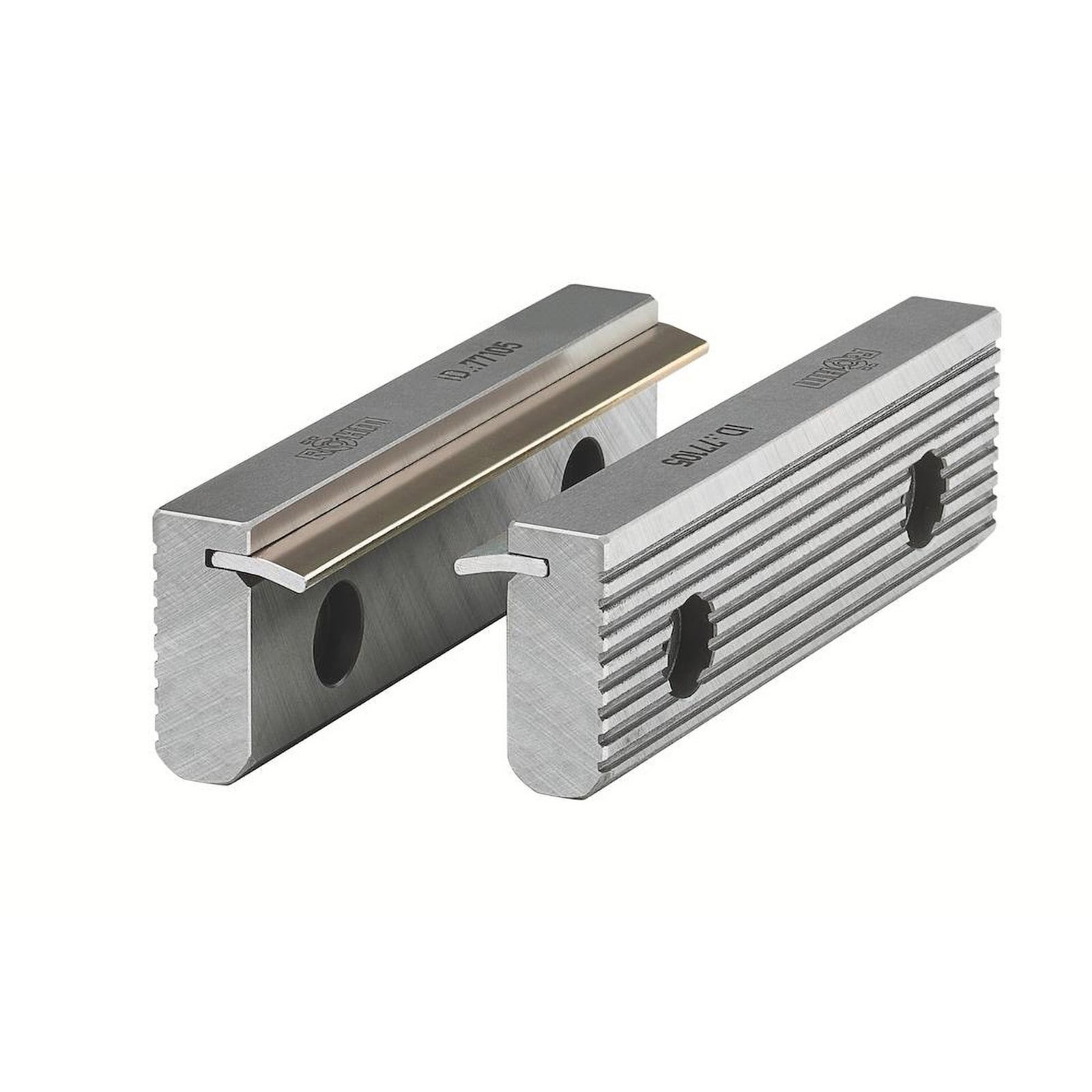 Röhm Niederzugbacken SNF, Größe 3, Backenbreite 135, mit Federblatt - 077105