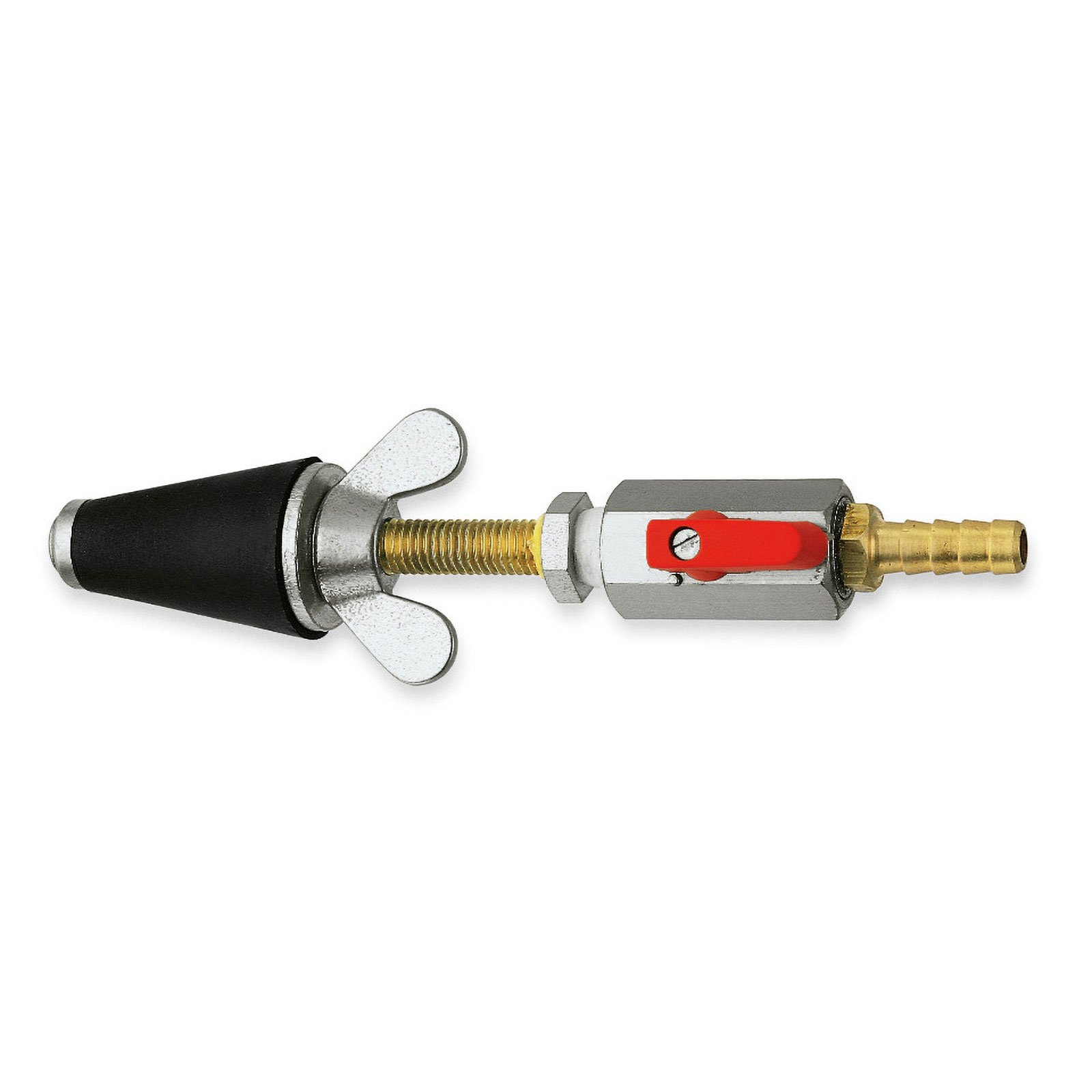 ROTHENBERGER Gasprüfstopfen, konisch, Gr.1 (1/2-1"), mit Hahn - 351226 ROTHENBERGER Gasprüfstopfen, konisch, Gr.1 (1/2-1"), mit Hahn - 351226