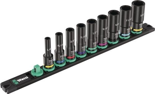 Steckschlüsselsatz 9661 9-tlg.WERA