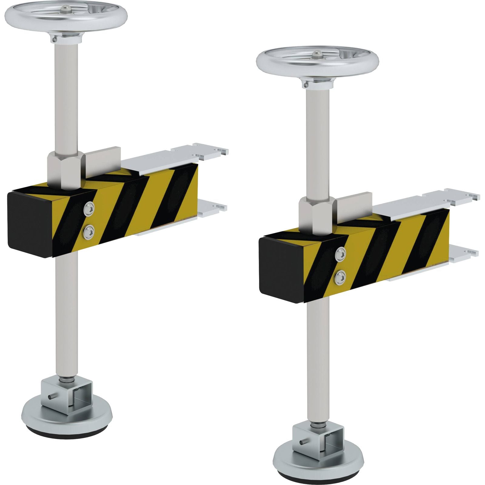 Günzburger Steigtechnik Tankwagenleiter 2x Stützspindeln - 301309