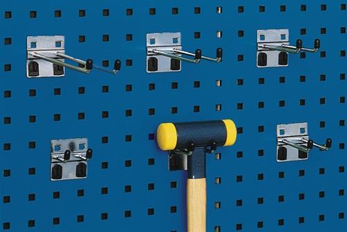 bott 5x Doppelhaken 75 mm verzinkt - 14002041