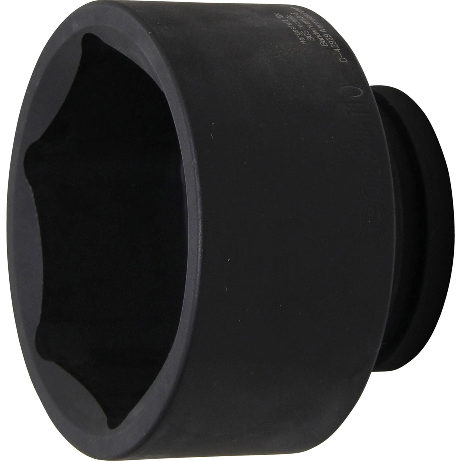 BGS Kraft-Steckschlüssel-Einsatz Sechskant Antrieb Innenvierkant 25 mm (1") SW 110 mm - 5910