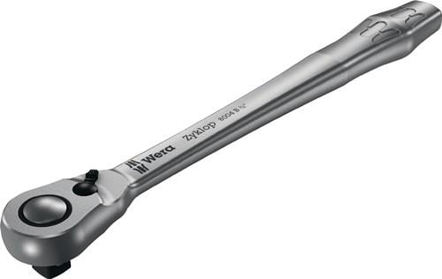 Wera 8004 B Zyklop Metal-Knarre mit Umschalthebel mit 3/8"-Antrieb - 004034