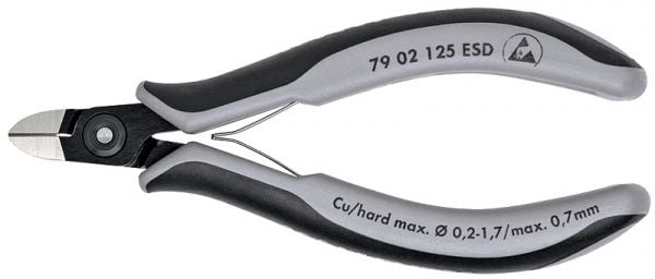 Knipex Präz.-Elek.-Seitenschneider -7902125ESD