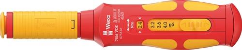 Drehmomentschraubendreher 7516 VDE Kraftform Safe-Torque Speed 9mm WERA