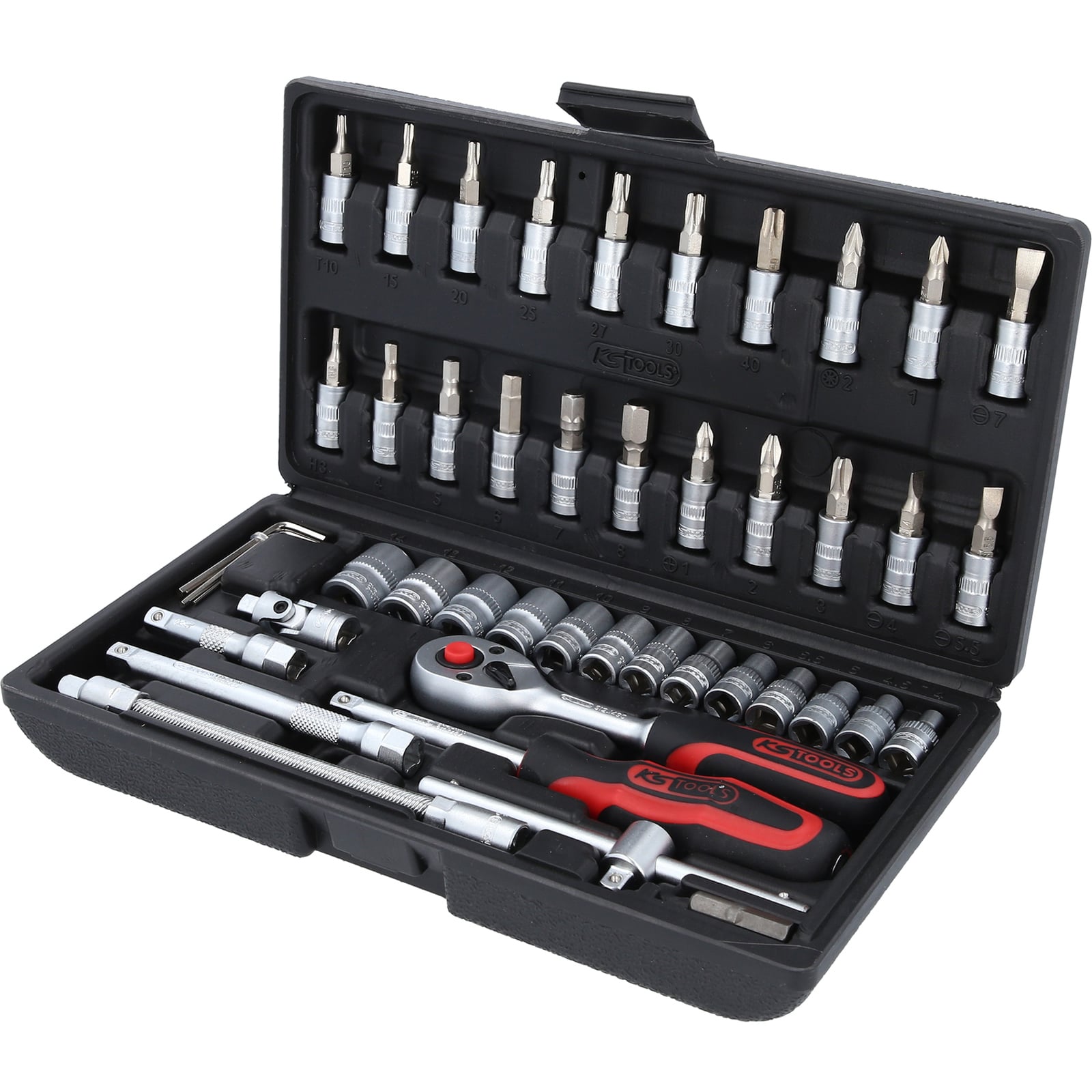 KS TOOLS 1/4" Steckschlüssel-Satz 46tlg. - 911.0646