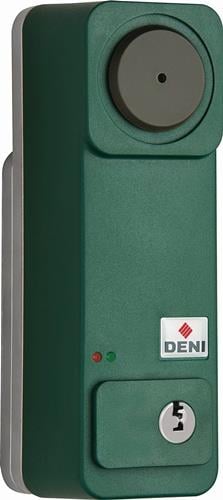 DENI EH-Türwächter vorgerichtet f.Profilhalbzylinder grün lack.Voralarm - 23100100