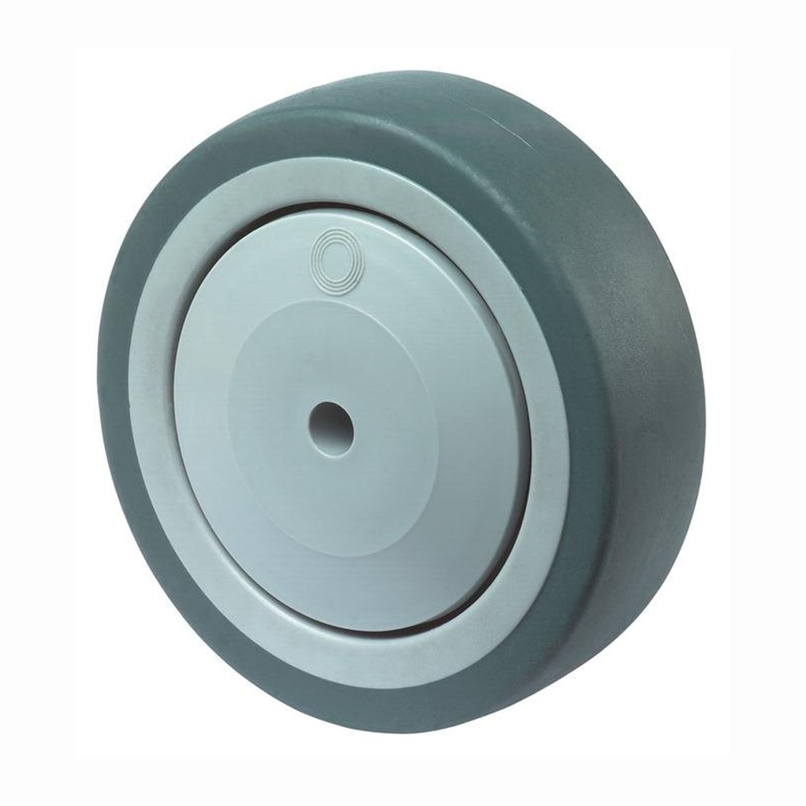 BS Rollen Ersatzrad Gummi grau Kugellager Ø 125 mm 100 kg - A85.125