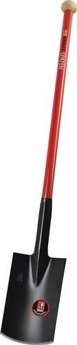 IDEAL Kraftspaten 280 x 190 / 180 mm Größe 2 Standard Stahlrohrstiel mit Hartholzknauf - 13010277