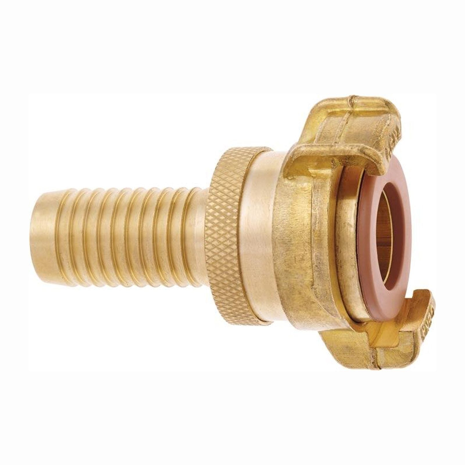 GEKA Schlauchstück plus SH-K Messing Schlauchgröße 25 mm - 02.4104.9