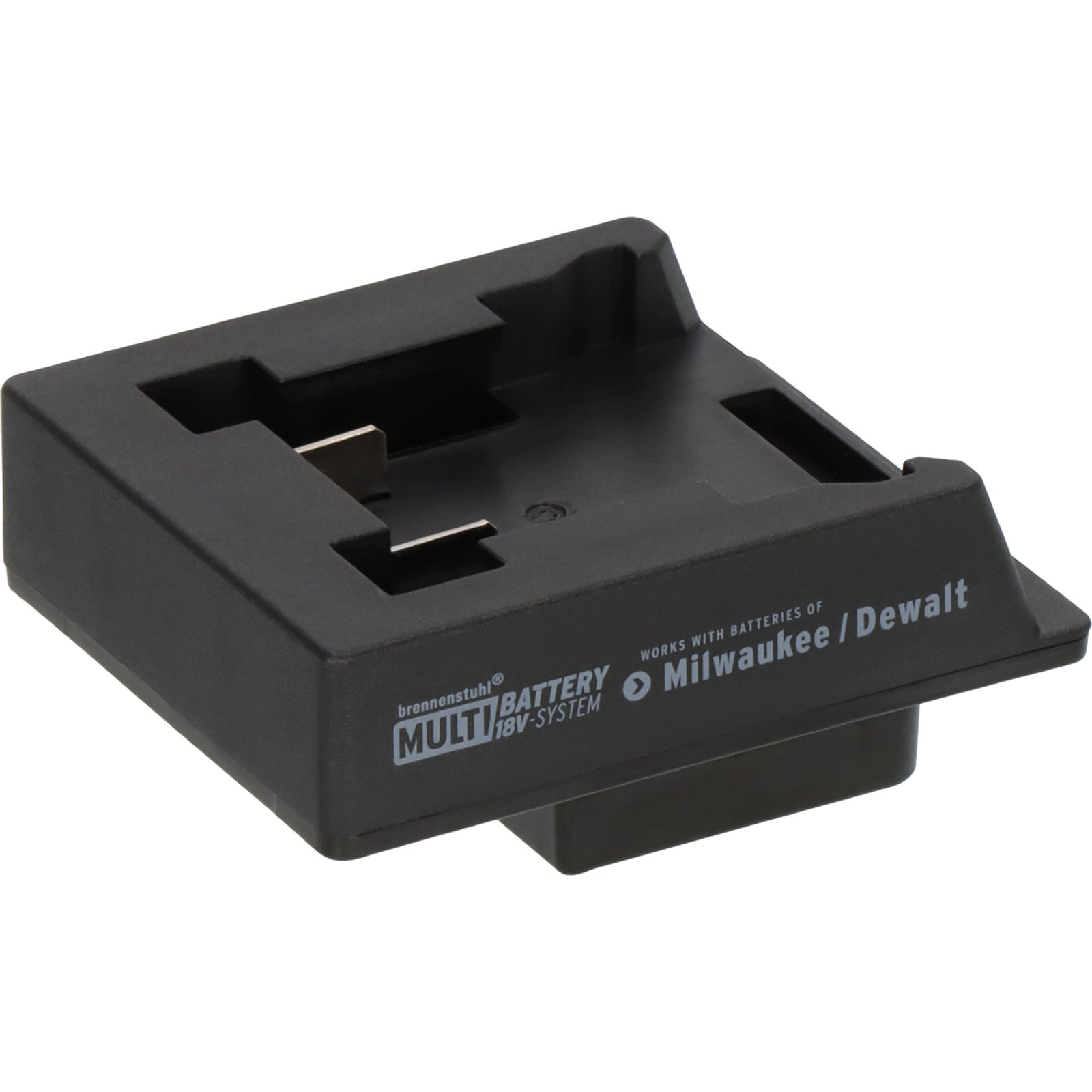 Brennenstuhl Adapter Milwaukee/Dewalt für LED Baustrahler im brennenstuhl® Multi Battery 18V System - 1172640066