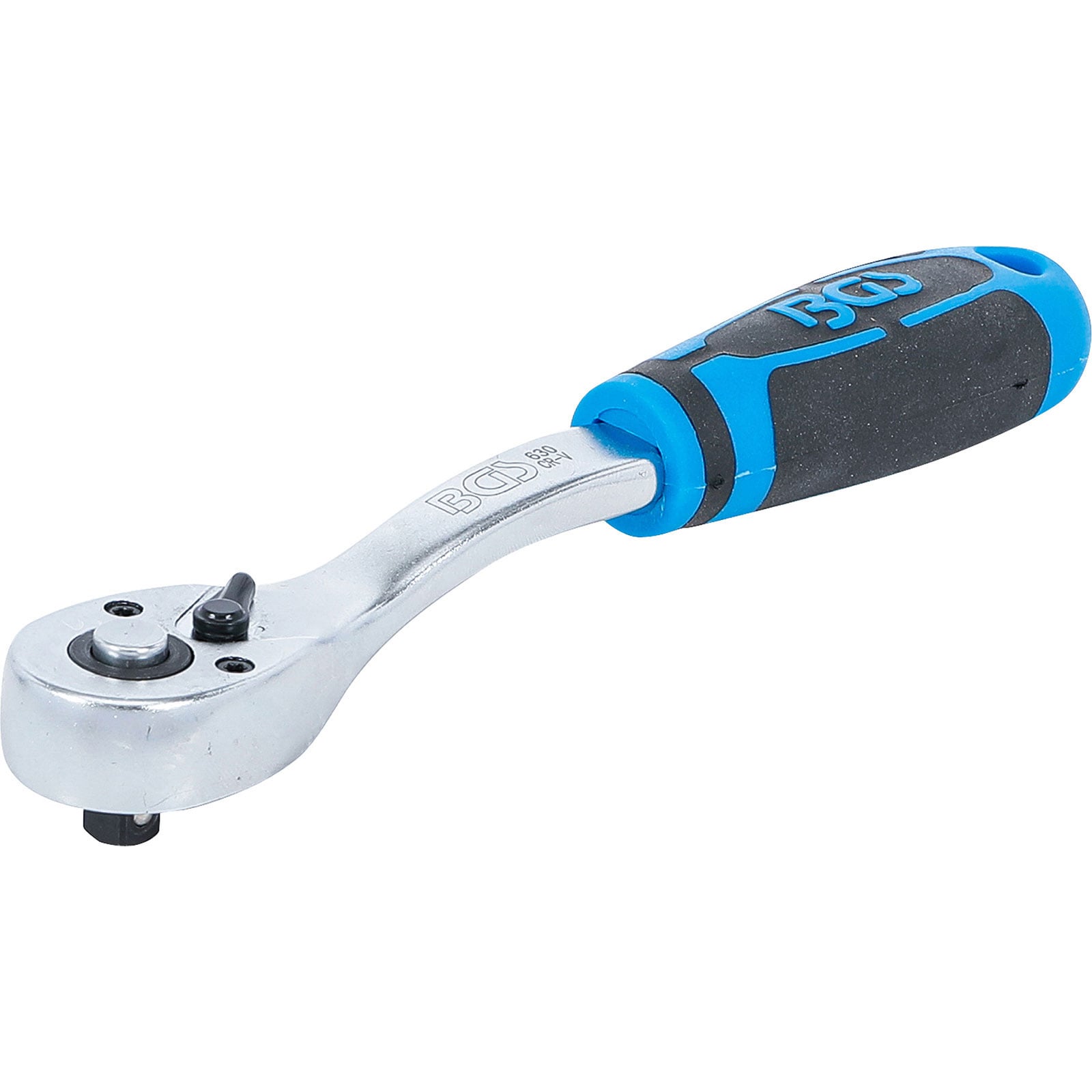 BGS Umschaltknarre feinverzahnt Abtrieb Außenvierkant 6,3 mm (1/4") 10 mm (3/8") 12,5 mm (1/2") - 630