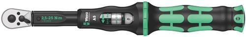 Wera Drehmomentschlüssel Click-Torque A 5 1/4" 2,5 - 25 Nm - 5075604001