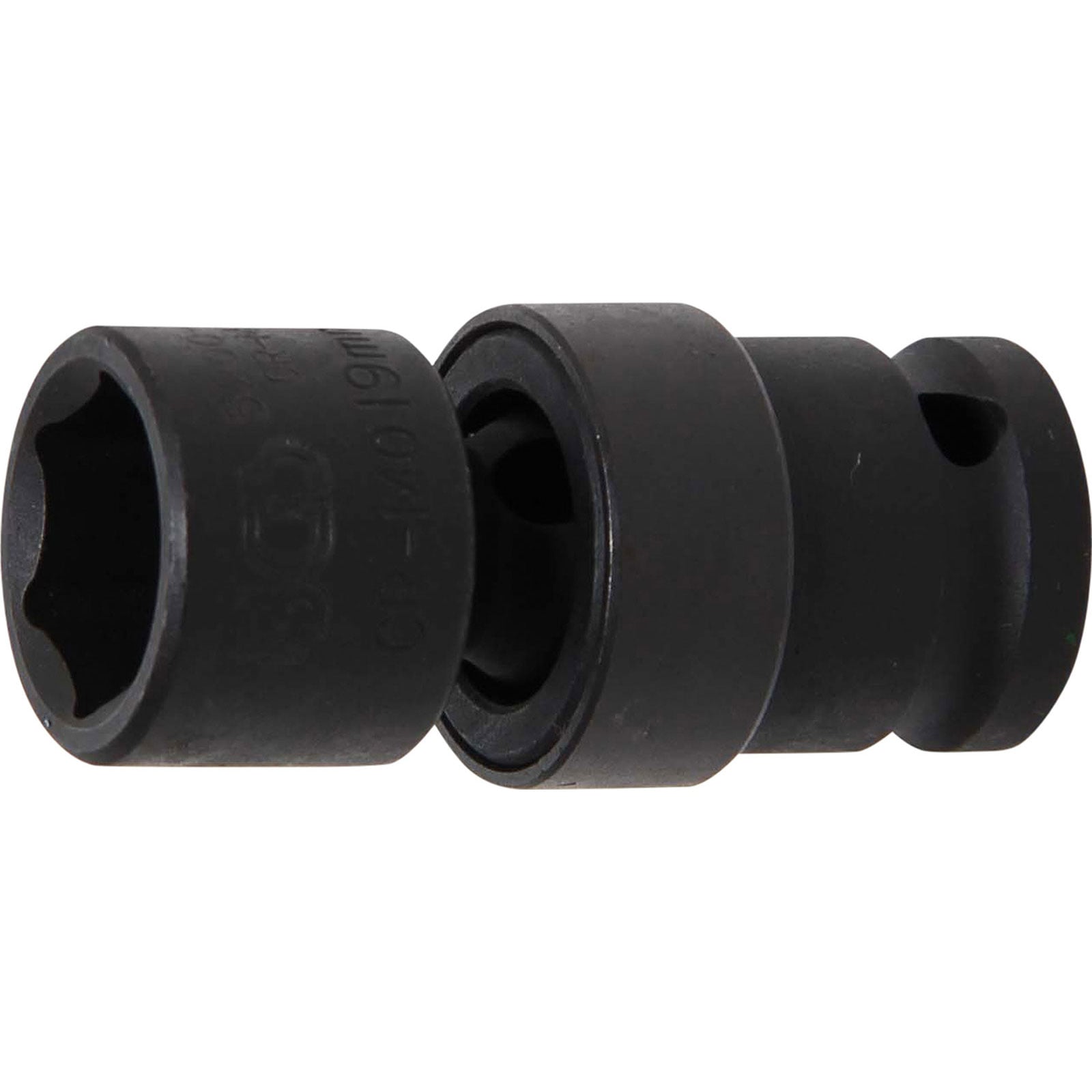 BGS Kraft-Kugelgelenk-Einsatz Antrieb Innenvierkant 12,5 mm (1/2") SW 19 mm - 5200-19