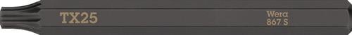 Bit 867 S TORX 25x70mm 1/4 Zoll TORX 25x70mm L.70mm WERA