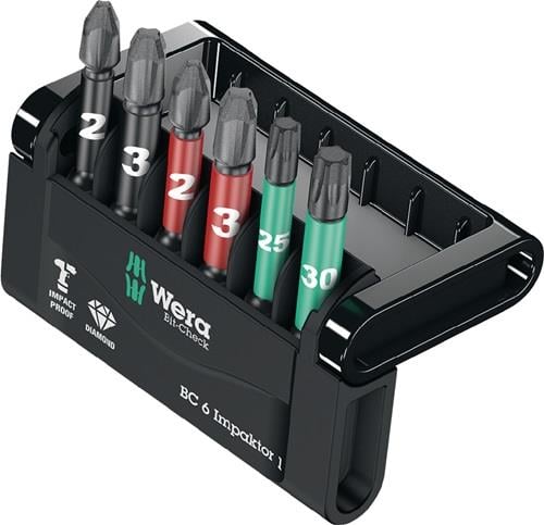 Wera Bitsortiment Bit-Check 6 Impaktor 1 6tlg. - 5057695001