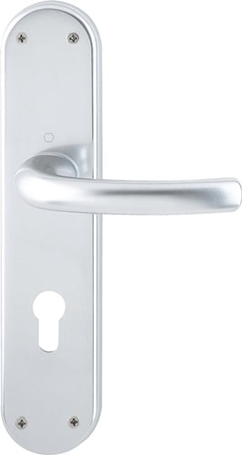 HOPPE Renovationsgarnitur Tôkyô 1710/3334 Alu.F1 PZ 4-KT.8mm Entf.72mm - 11930561