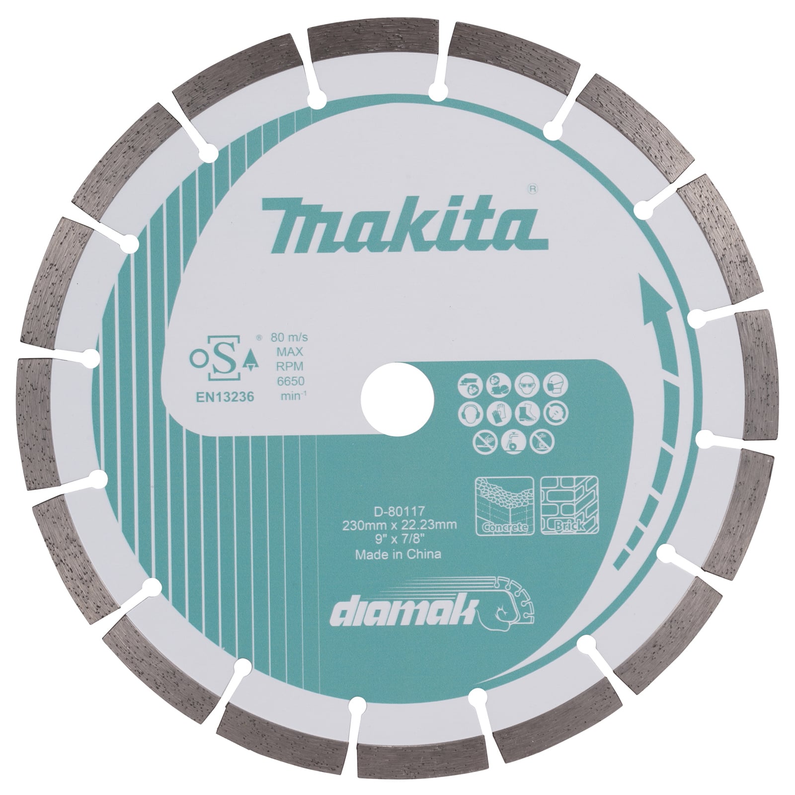 Makita Diamantsch. 230x22,23 DIAMAK - D-80117