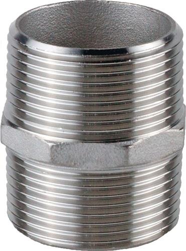 Springer Doppelnippel NPS 1″ 1″ 8-kant L 44 mm - 340100T