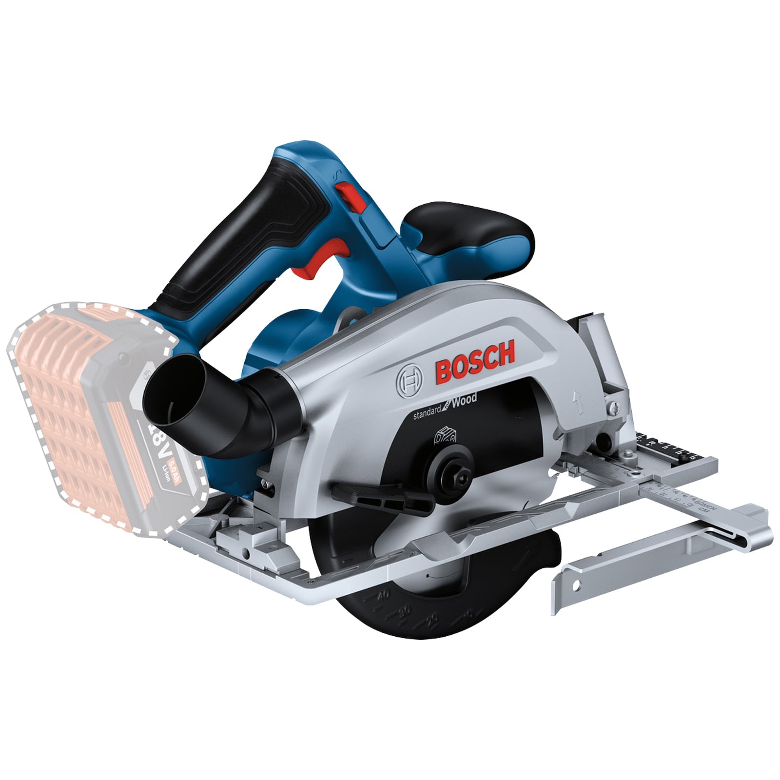 Bosch Akku-Kreissäge GKS 18V-57-2 Ø 165 mm Solo - 06016C1200