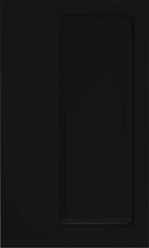 HEWI Schiebetürmuschel 539B PA 90 tiefschwarz ma rechteck.TS ab 19mm f.HLT - 539B 90