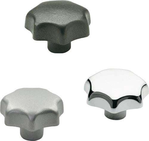 Ganter Norm Sterngriff DIN 6336 mit Gewindebuchse - 6336-KT-50-M10-K
