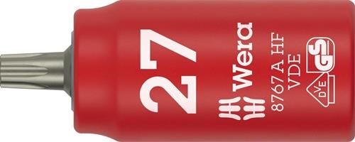 Steckschlüsseleinsatz 8767 A VDE HF 1/4 Zoll TX 27 L.36mm WERA