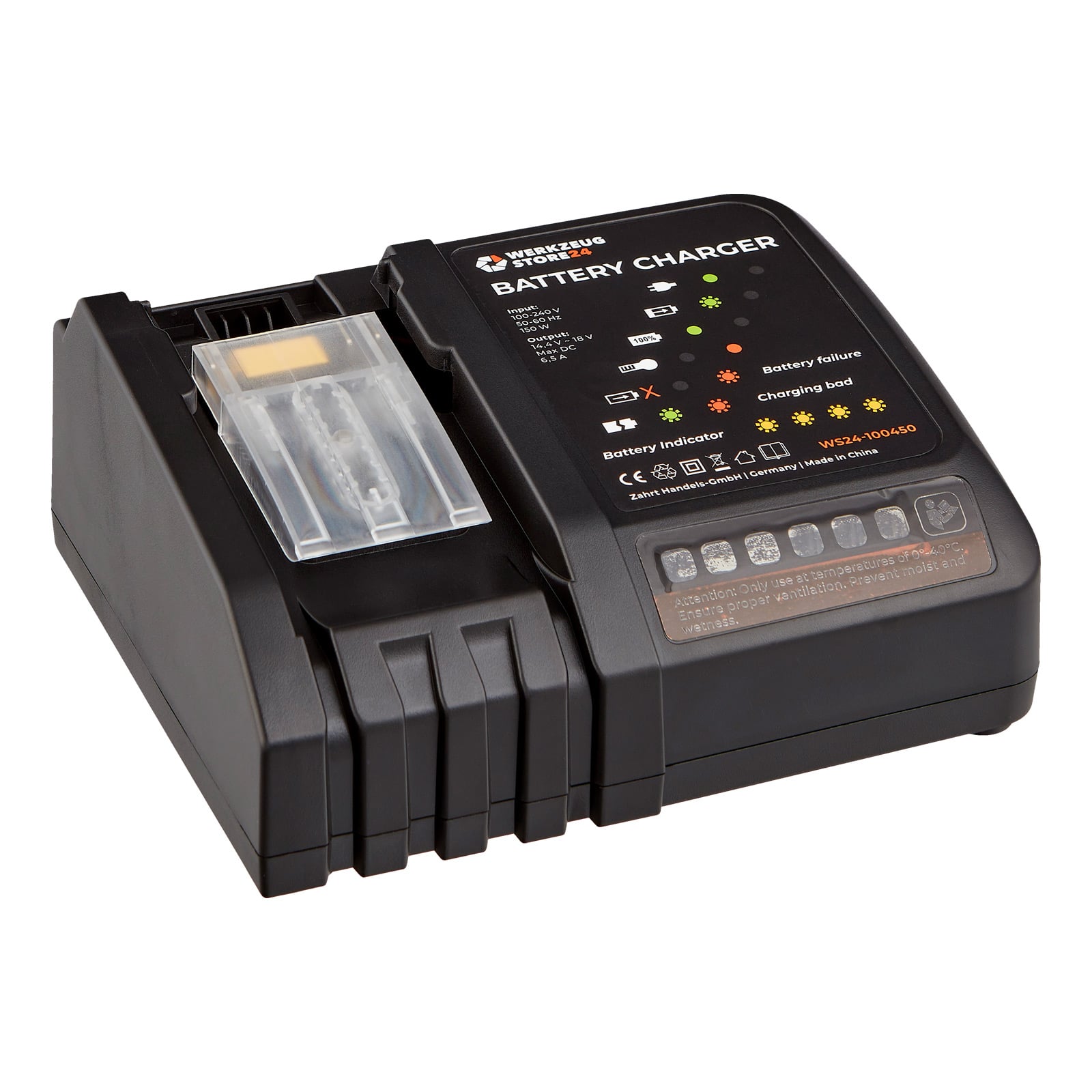 WS24 Schnellladegerät 18 V 6,5 A - WS24-100450