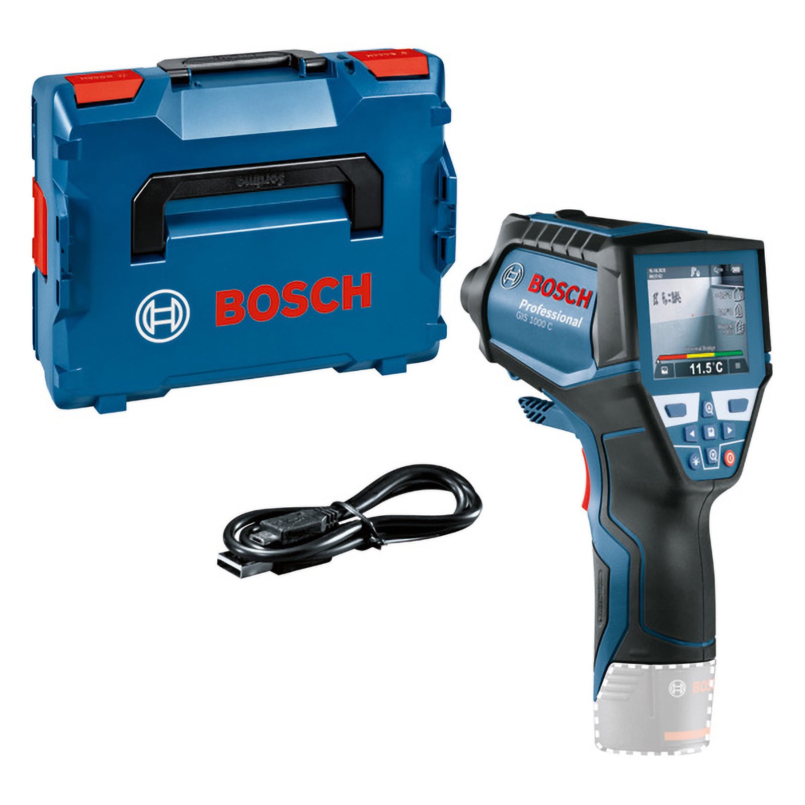 Bosch Thermodetektor GIS 1000 C Solo in L-Boxx - 0601083308