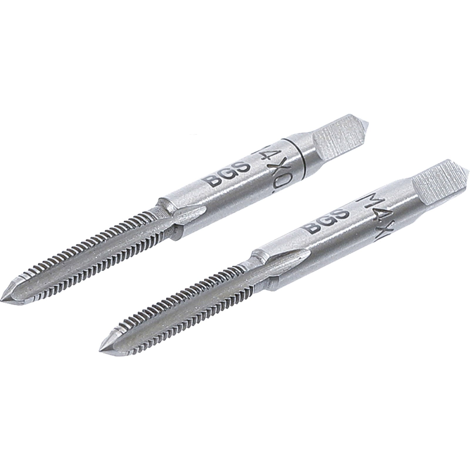 BGS Gewindebohrer Vor- und Fertigschneider M4 x 0,7 2tlg. - 1900-M4X0.7-B