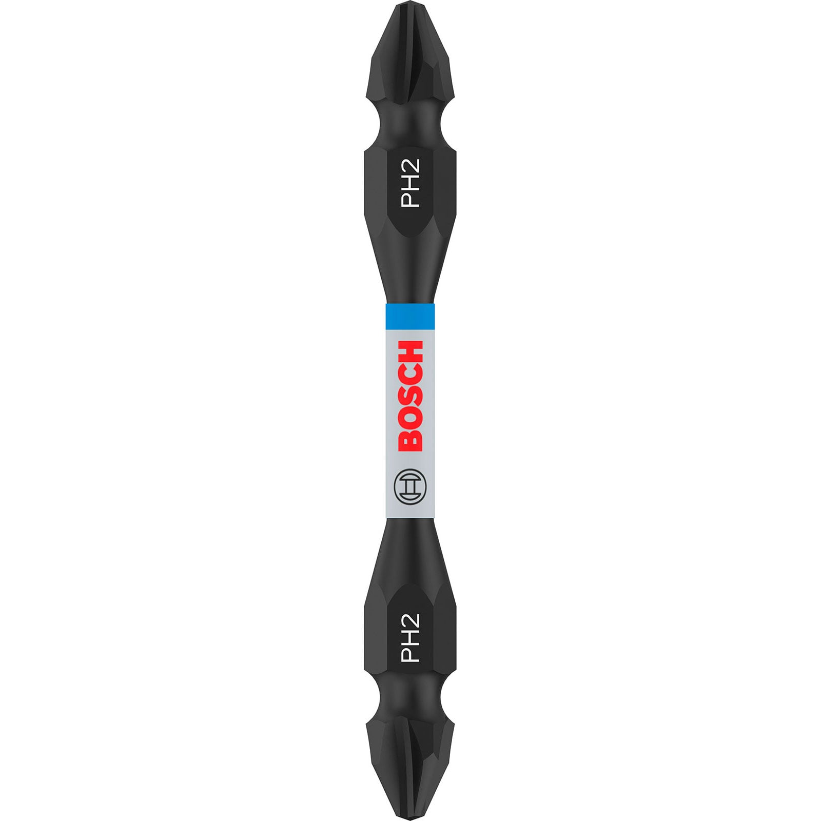 Bosch PRO Impact Schrauberbit mit Doppelklingen und Pick and Click-Einsätzen PH2 65 mm - 2608522526